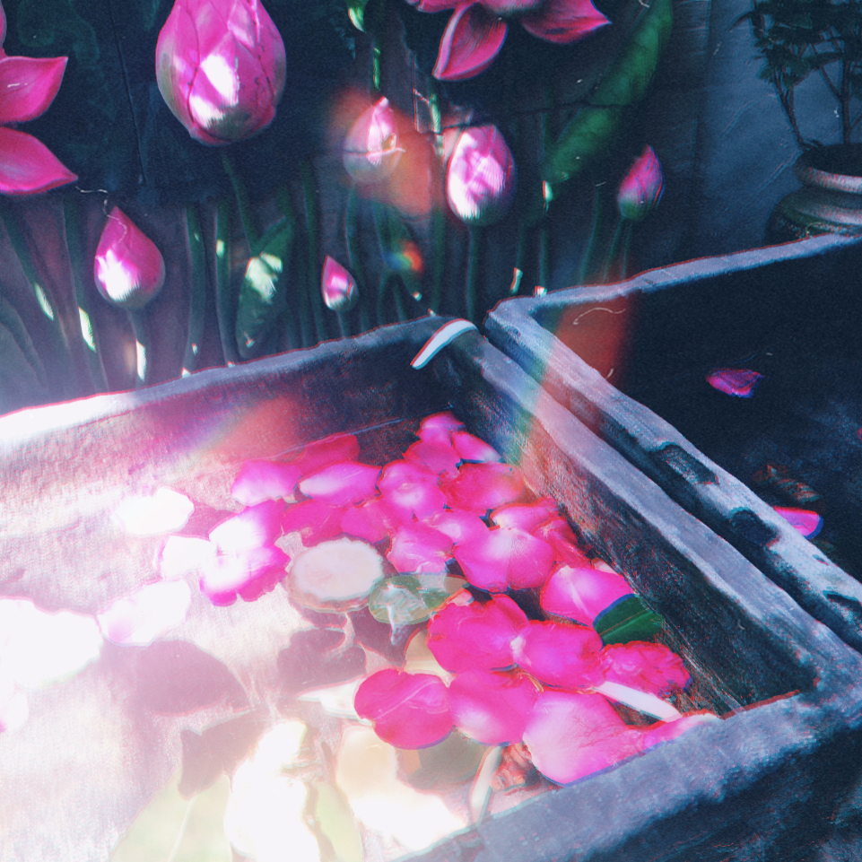 タイチェンマイでのタイ古式マッサージ留学中のスクールにて足洗い場